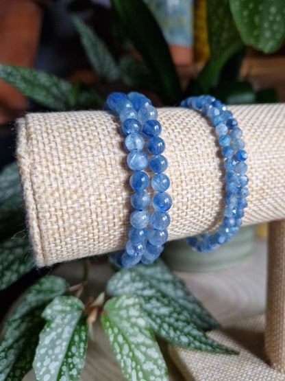 Bracelet Cyanite bleue naturelle (2 tailles)