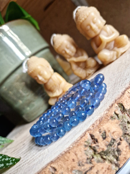 Bracelet Fluorite bleue