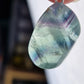 Pendentif pierre roulée Fluorite bleue (à choisir)