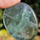 Galet plat Fluorite verte