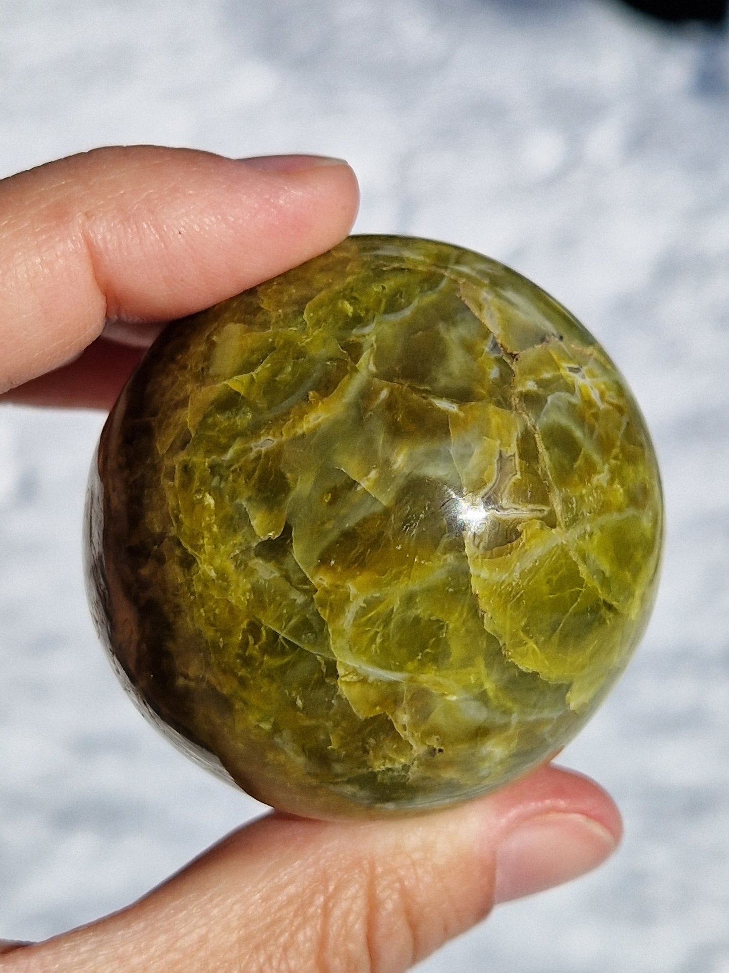 Sphère Opale verte A