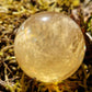 Sphère Calcite optique miel A