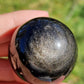 Sphère Obsidienne argentée OA1