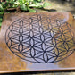 Plaque de rechargement fleur de vie