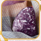 Lépidolite (lame de clivage)