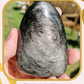 Sphère Obsidienne argentée OA1